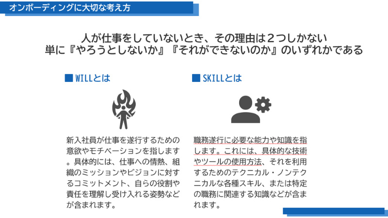 オンボーディングに大切な考え方